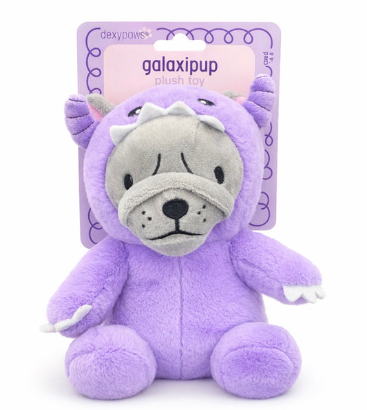 GalaxyPup Plush Toy – Ultra Soft Frenchie-Friendly Cuddle Toy (Purple Edition)