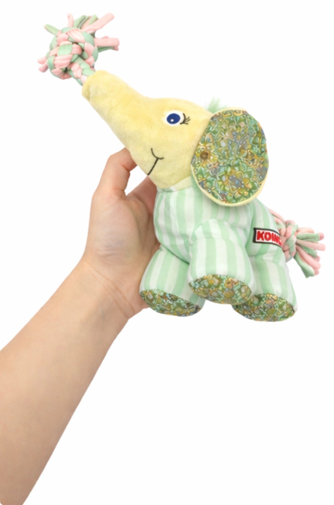 ✨ Luxury Elephant Plush Toy 🐘
Soft Squeaky Dog Toy (Frenchie Friendly)